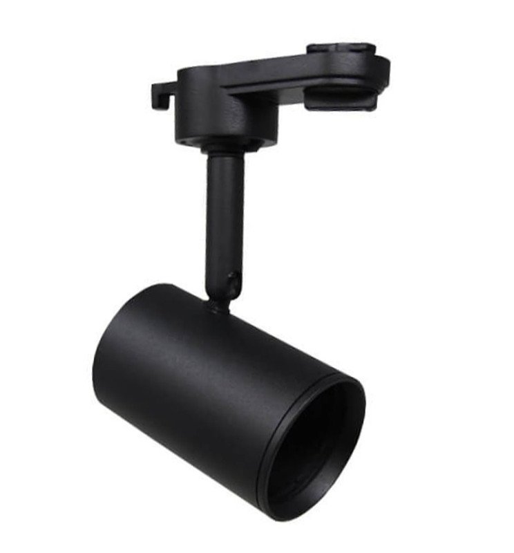 Foco de Carril NEGRO para Lámpara GU10 - Monofásico - Detalle 5