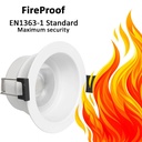 Foco empotrable LED 8W Ignífugo | Regulable TRIAC | - Detalle 2