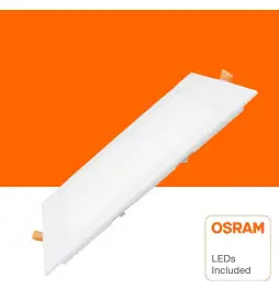 Placa Slim LED Cuadrada 20w OSRAM Chip - Vista Detalle #2