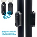 Kit Poste Aluminio 2,5metros + Farola LED Solar - Detalle 5