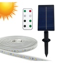 Kit Tira LED Solar Para Exterior 5m 2700K IP66 - Detalle 1
