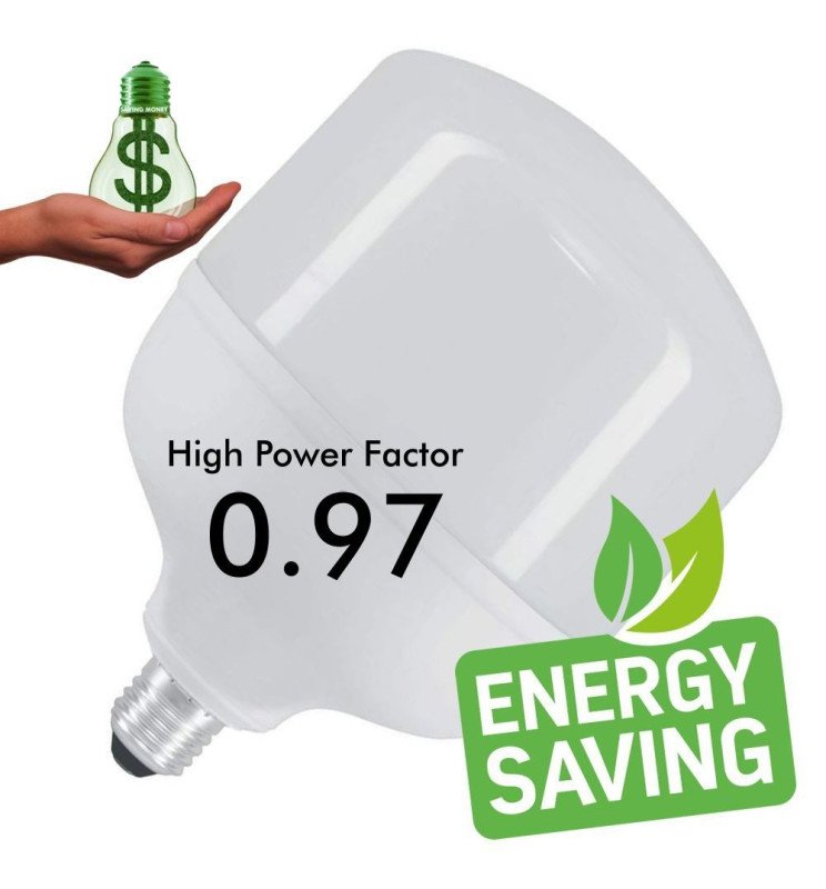 Lámpara LED 50W - 130Lm/W - E27 - IP20 - Detalle 2