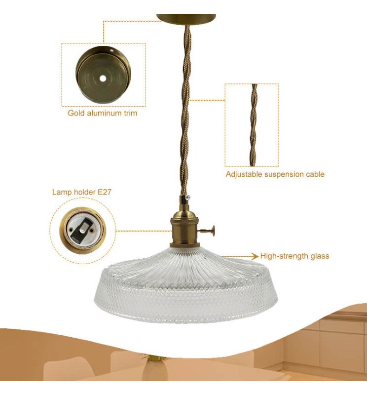 Lámpara LED Colgante - BJORN - para E27 - Detalle 5