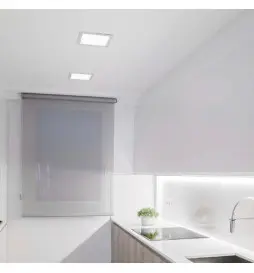 Placa Slim LED Cuadrada 20w OSRAM Chip - Vista Detalle #3