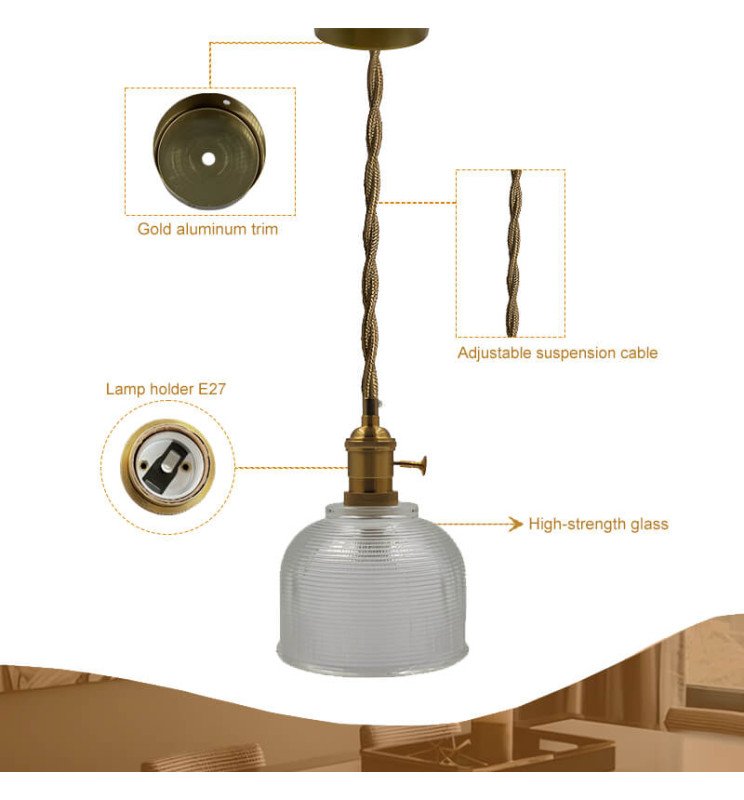 Lámpara LED Colgante - BOLBRO - para E27 - Detalle 5