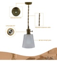 Lámpara LED Colgante - STRANDA - para E27 - Detalle 5