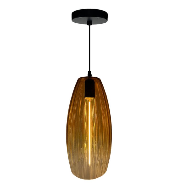 Lámpara LED Filamento Colgante - Golden Glass - 4W - Detalle 2