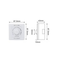 Regulador TRIAC 200W Dimmer AC 220V con mando IR - Detalle 2