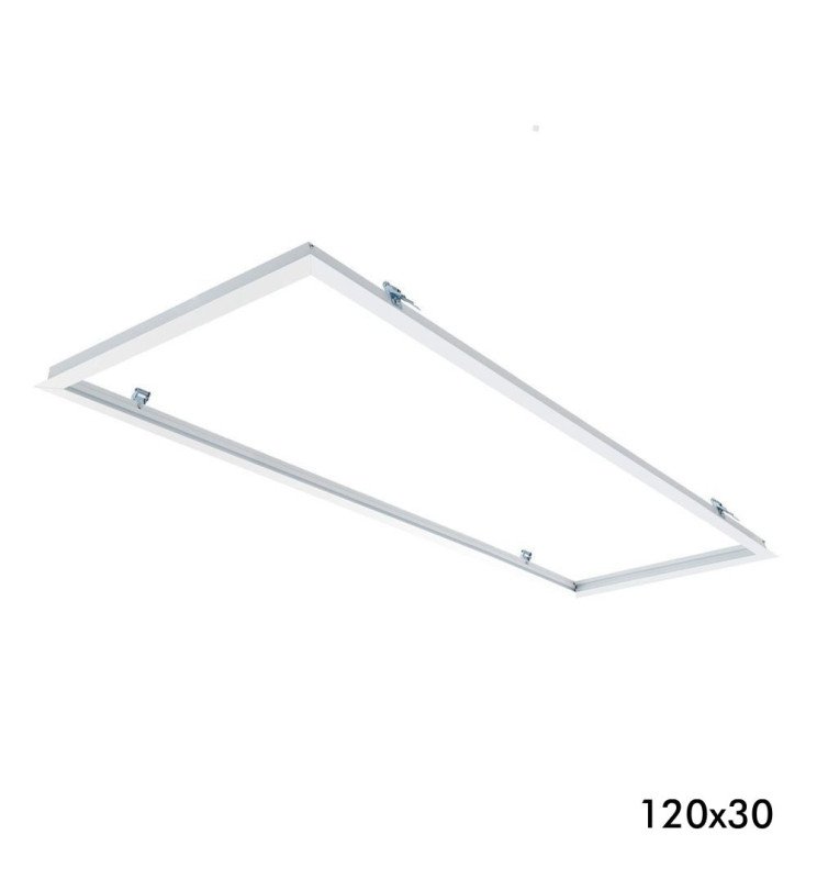 Marco para empotrar Panel LED 120x30 cm - Detalle 1