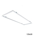 Marco para empotrar Panel LED 120x30 cm - Detalle 1