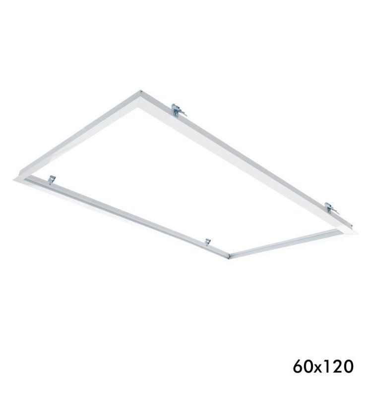 Marco para empotrar Panel LED de 60x120 cm - Detalle 1