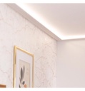 Moldura de Poliestireno - Design F - para tira LED - 2 - Detalle 3