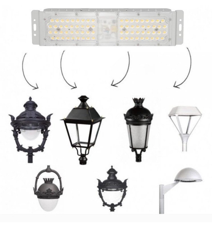 Módulo LED 50W DOB MAGNUM OSRAM Chip SMD3030-3D - Detalle 4