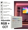 Pack controladora LED CCT - RGB - 12-24V + Panel - Detalle 4