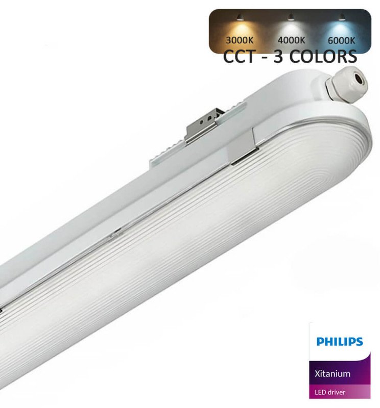 Pantalla Estanca LED 20W COREPLUS EVO 60CM | Driver - Detalle 1