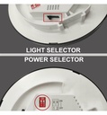 Plafón + Downlight LED - Circular - BONN Blanco - Detalle 5