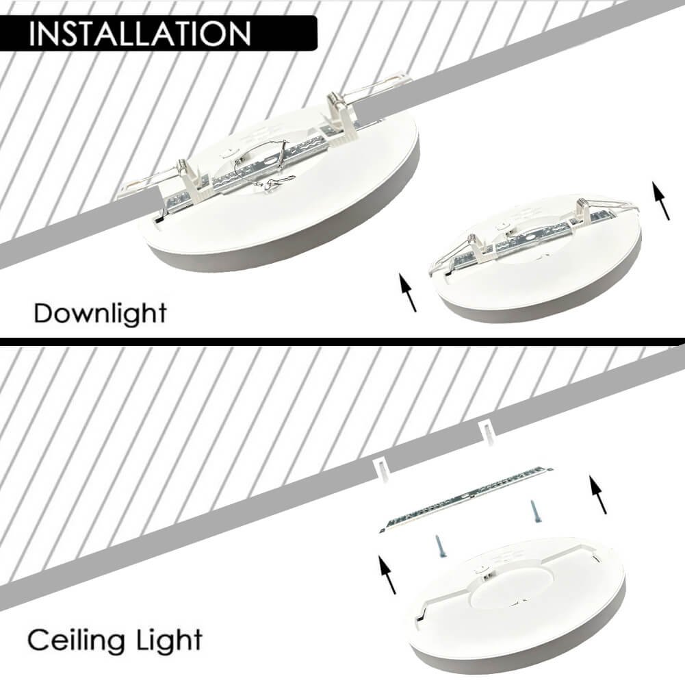 Plafón LED + Downlight Circular 12W-18W-24W | NEW MOSS - Detalle 3