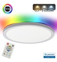 Plafón LED 18W RGB+CCT - Control Remoto - Chip Lumileds - Detalle 1