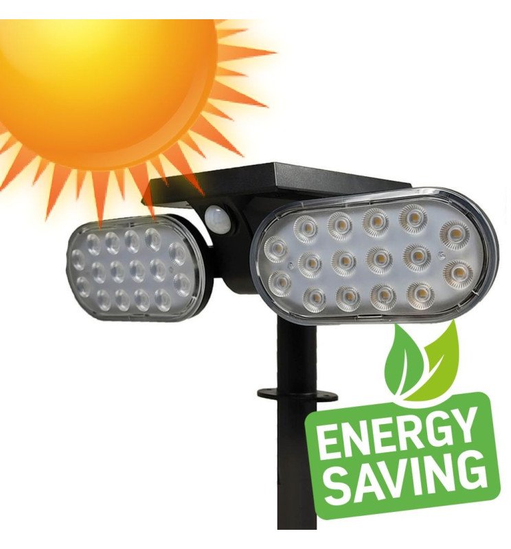 Pica solar jardín 4500K con sensor de movimiento - Detalle 2
