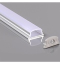 Perfil Aluminio - Flexible U LED - 2 metros - Detalle 3