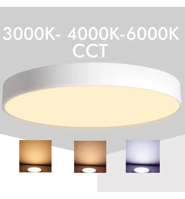 Plafon LED Superficie 60w Ugr21 O60cm CCT Color Seleccionable - Vista Detalle #1