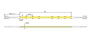 Esquema Técnico y Dimensiones - Tiras LED COB 10W/m 24V IP20 5metros