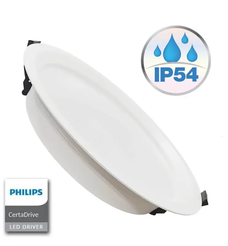 Downlight LED 44w Circular PHILIPS Certadrive CCT UGR17 Cri90 Ip54 - Vista Detalle #3