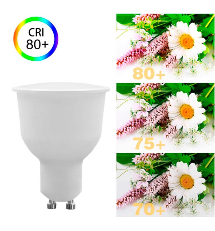 Dicroica LED 10w 110° GU10 1200lm OSRAM Chip Duris e 2835 - Vista #4