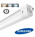 Regleta Estanca LED 40W-20W Chip SAMSUNG Luminaria - Tp40w-cct - Garantía 3 Años Chip Samsung
