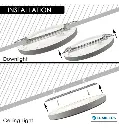 Downlight + Plafón LED Circular- MOSS negro 24W - Vista Detalle #2