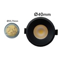 Empotrable LED 5W Negro - Bridgelux Chip - UGR13 - 90793 - Haz de Luz 38 Grados Acentuación