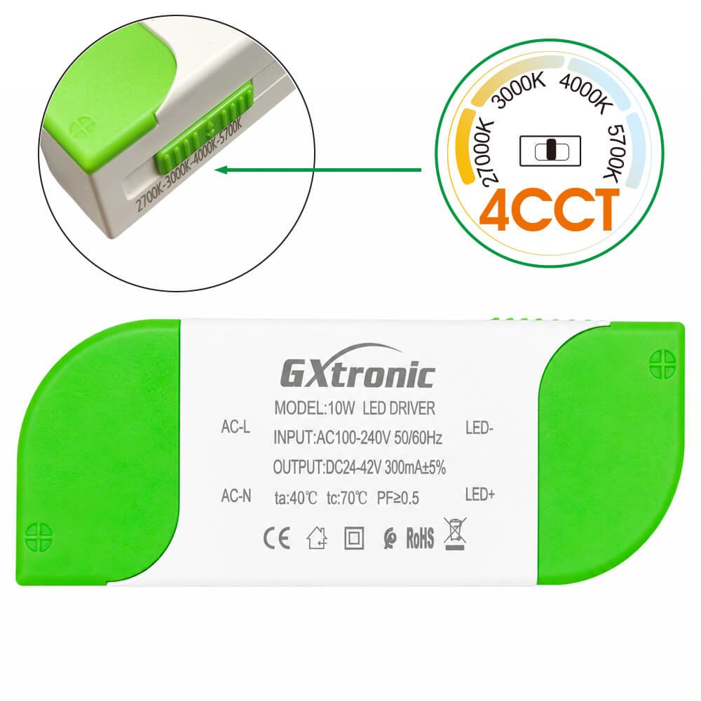 Esquema Técnico y Dimensiones - Placa Slim LED Circular 10W 4CCT Select | OSRAM CHIP