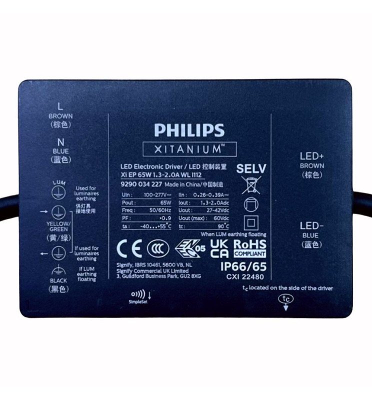 Módulo Óptico LED 65W-49W - Programable Philips - Detalle 3