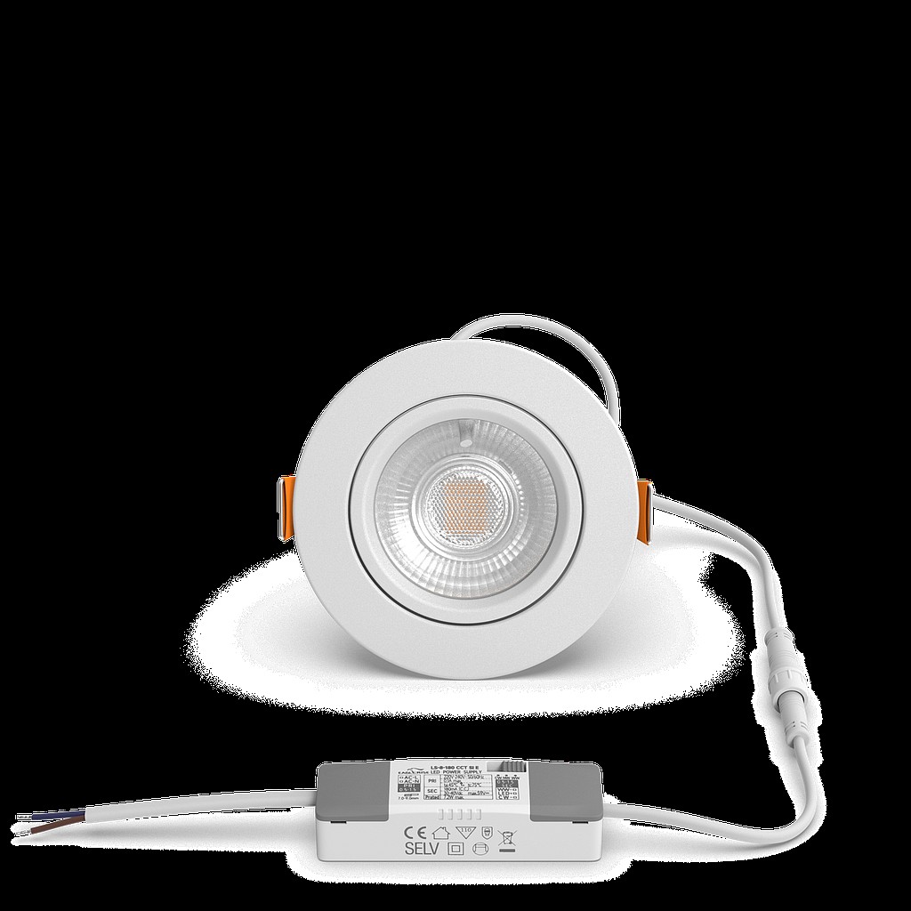 Downlight Gimbal Bogen - Acabado Blanco