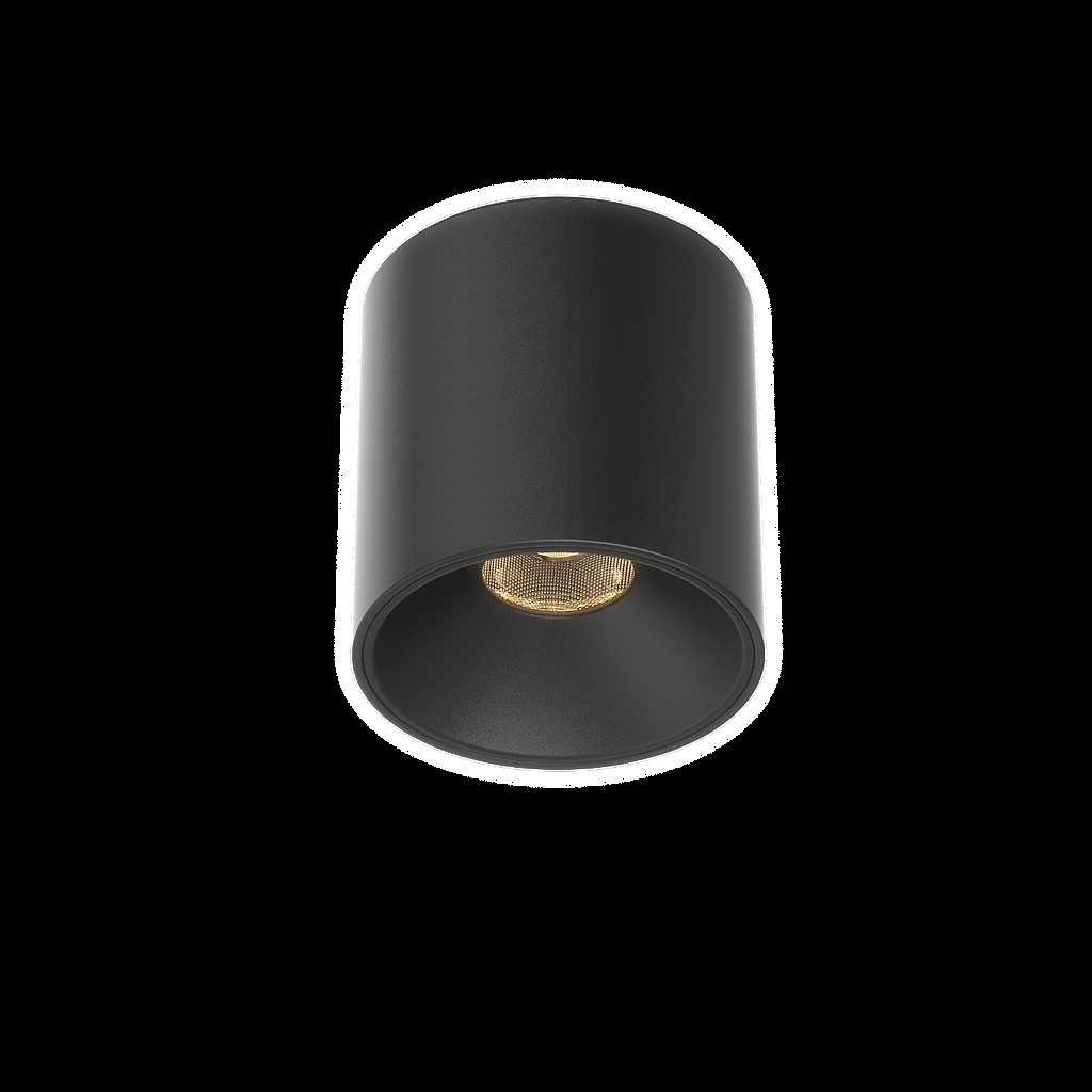 Foco Proyector Tahbert Fijo - Acabado Negro