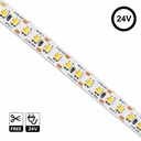 Tira LED 24V 20W/m 5CCT Seleccionable SMD2835 Free Cut | 168 LED/m | Rollo 5 Metros