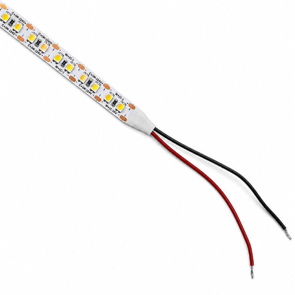 Tira LED 24V 20W/m 5CCT Seleccionable SMD2835 Free Cut | 168 LED/m | Rollo 5 Metros