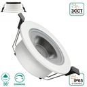 Foco Empotrable LED 6W Ignífugo Regulable TRIAC 3CCT IP65 36° | Blanco