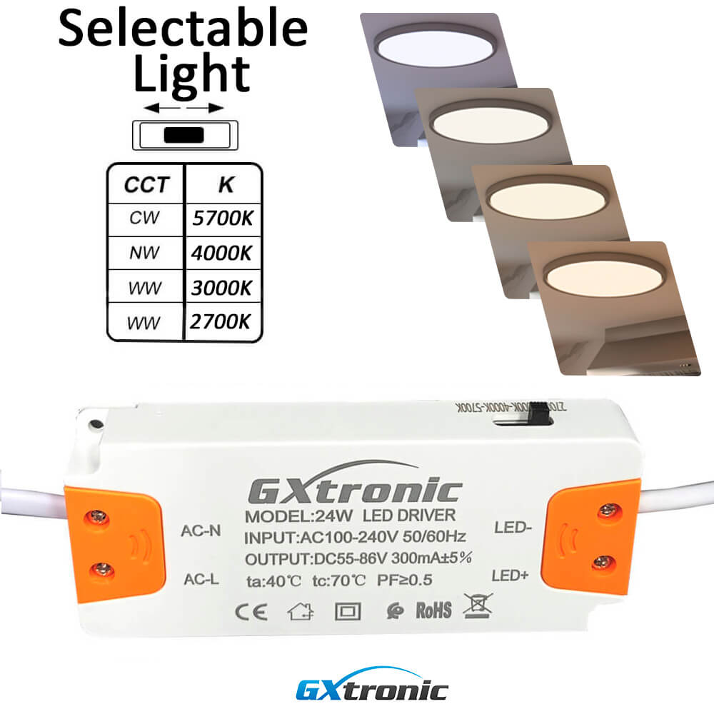 Plafón LED Superficie Circular 24W 4CCT UGR19 SMD2835 140Lm/W CRI92 - Image 4