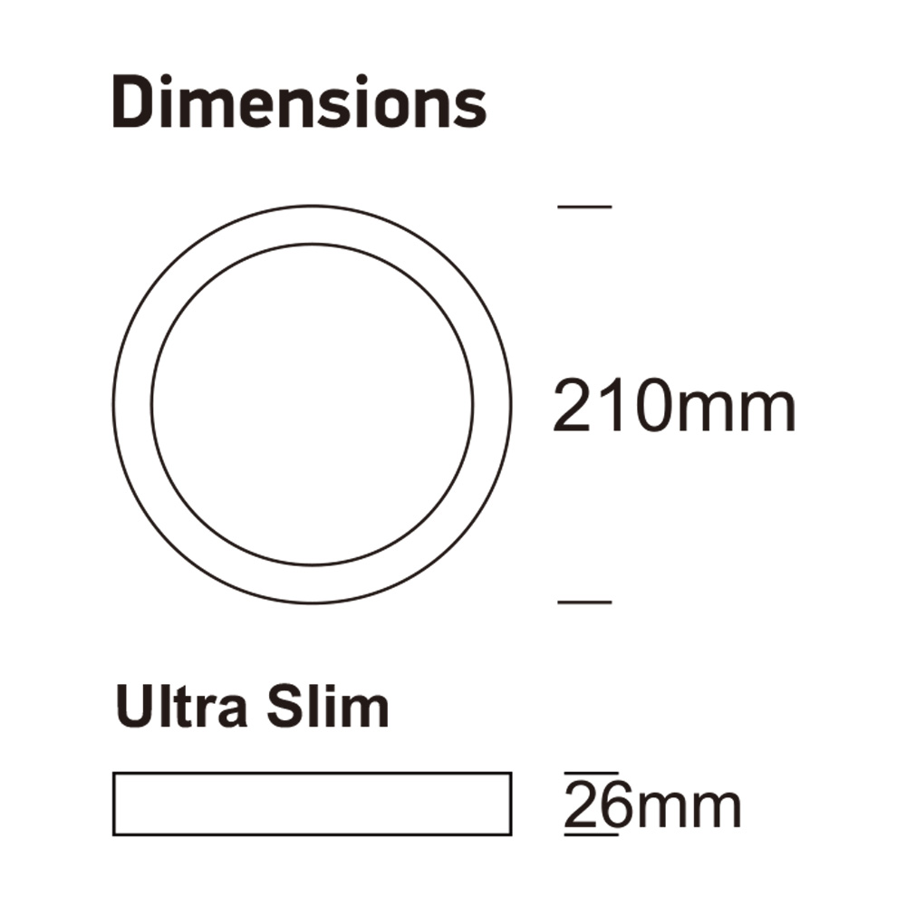 Plafón LED Superficie Circular 24W 4CCT UGR19 SMD2835 140Lm/W CRI92 - Image 7