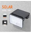 Aplique Solar LED 1000lm Sensor de Presencia Pir 4000k - Vista Detalle #2