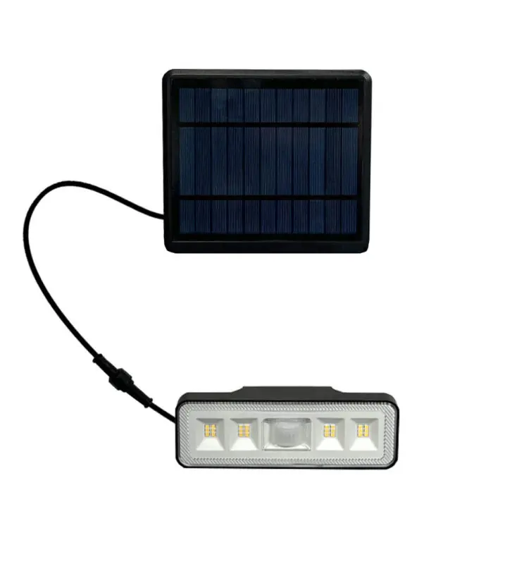 Aplique Solar LED Desmontable 1000lm Sensor de Presencia Pir 4000k - Vista Detalle #2