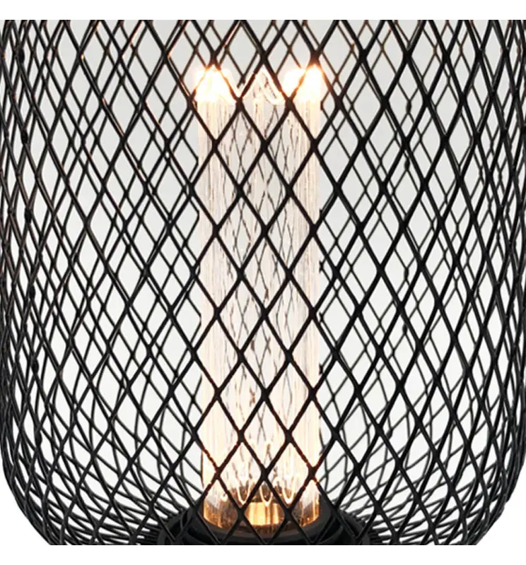 Bombilla LED Modern Metal 4w E27 Negro Ø105mm - Vista Detalle #3