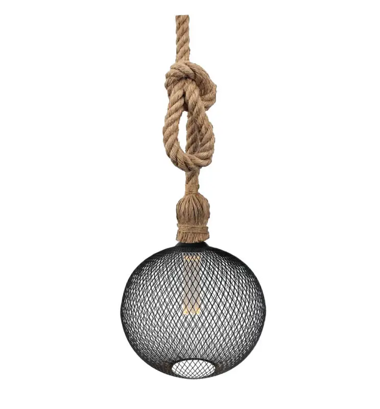 Bombilla LED Modern Metal 4w E27 Negro Big Ø200mm - Vista Detalle #1