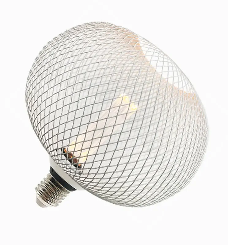 Bombilla LED Modern Metal 4w E27 Blanco Big Ø220mm - Vista Detalle #1