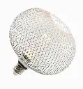 Bombilla LED Modern Metal 4w E27 Blanco Big Ø220mm - Vista Detalle #1