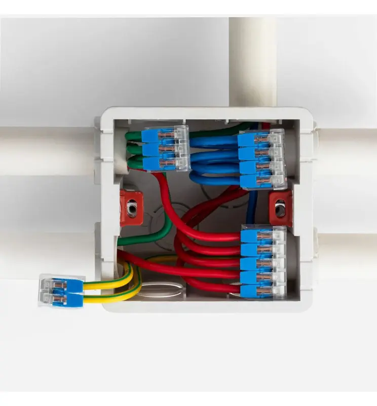 Conector-rapido-2-entradas-kv221-415-para-cable-electrico - Conector Rápido 2 Entradas KV221-41