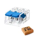 Conector-rapido-2-entradas-kv221-415-para-cable-electrico - Conector Rápido 2 Entradas KV221-41