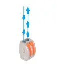 Conector-rapido-2-entradas-pct-212-para-cable-electrico - Conector Rápido 2 Entradas PCT-212 Pa