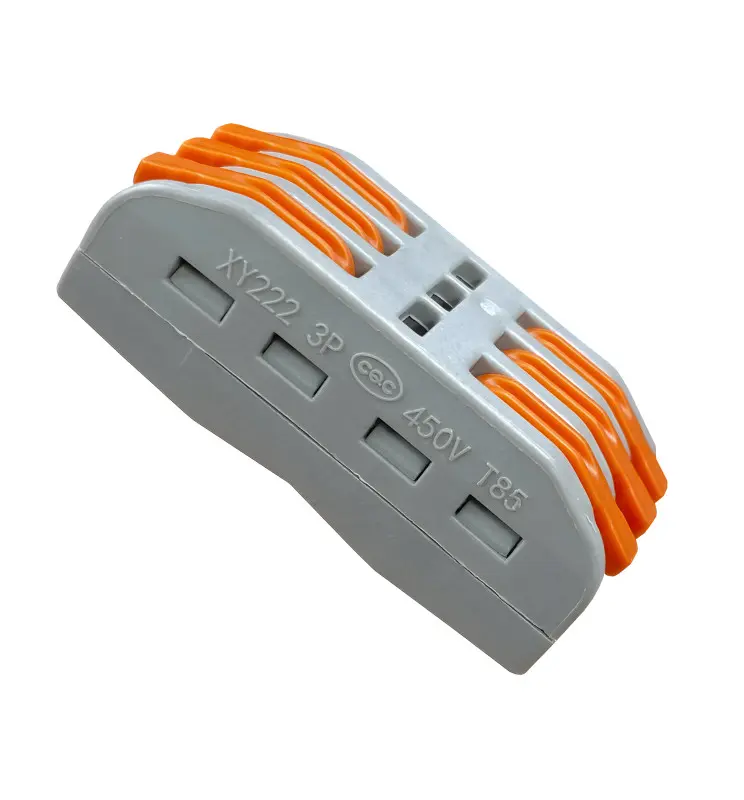 Conector-rapido-3-entradas-3-salidas-pct-813-para-cable-electrico - Conector Rápido 3 Entradas 